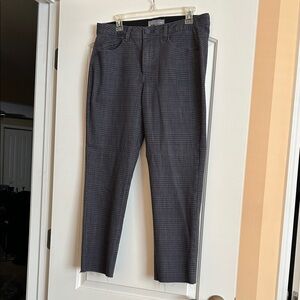 Wit & Wisdom Gray Plaid Trousers